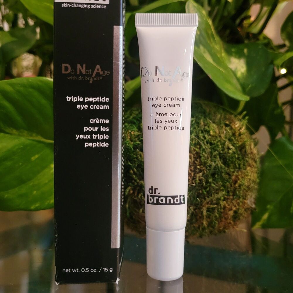 Dr Brandt Do Not Age Triple Peptide Eye Cream Dark Circles Wrinkles Puffiness